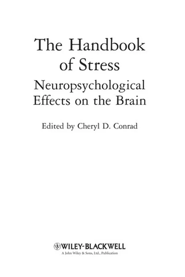 Capa de The handbook of stress
