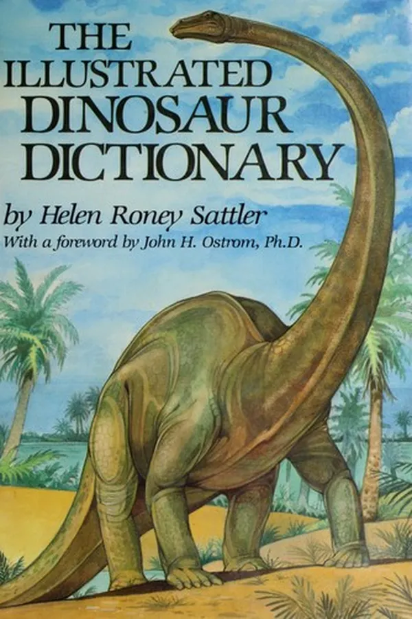 Capa de The illustrated dinosaur dictionary