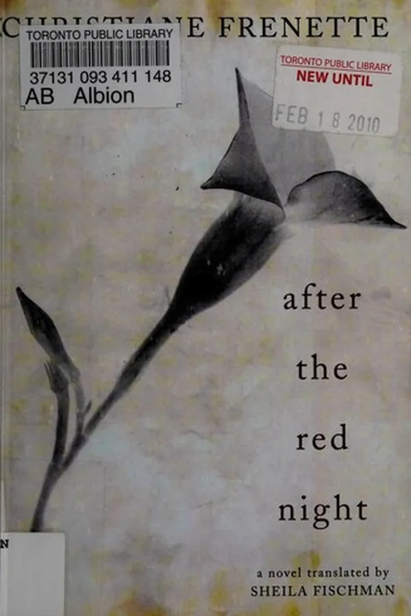 Capa de Après la nuit rouge