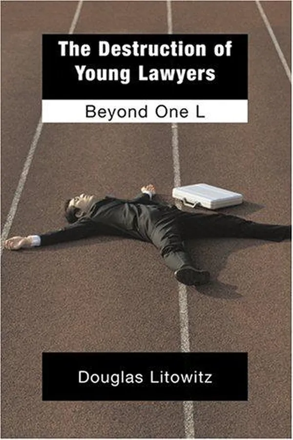 Capa de The destruction of young lawyers