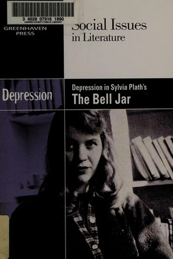 Capa de Depression in Sylvia Plath's The bell jar