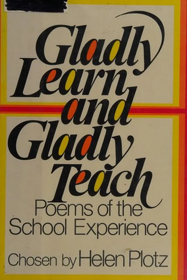 Capa de Gladly learn and gladly teach