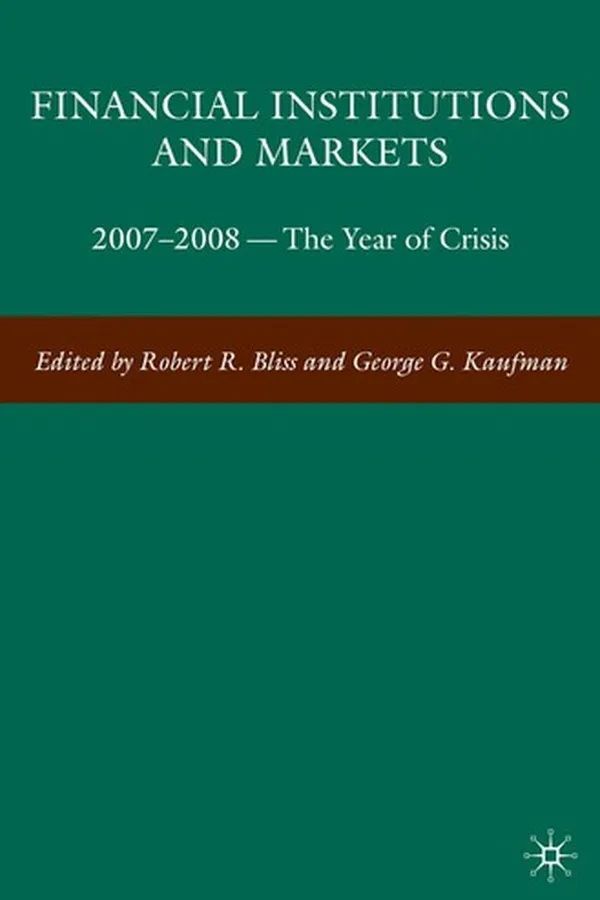 Capa de Financial institutions and markets