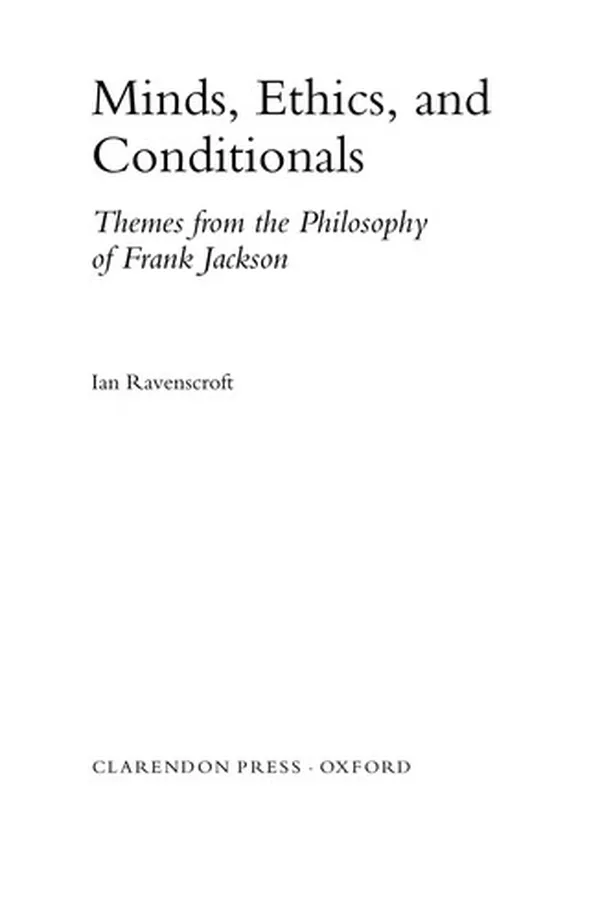 Capa de Minds, ethics, and conditionals