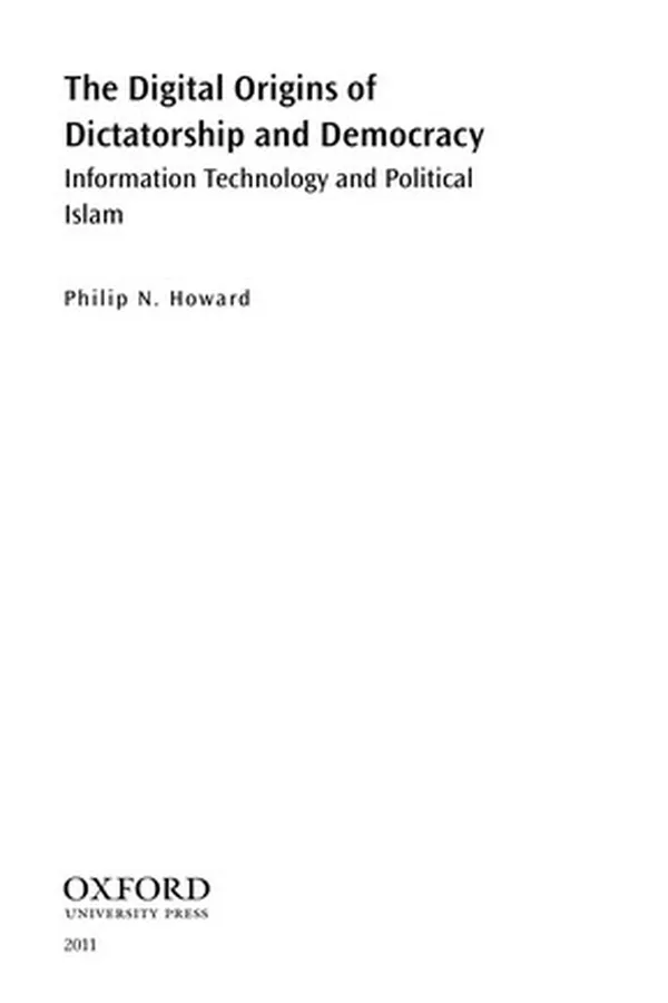 Capa de The digital origins of dictatorship and democracy