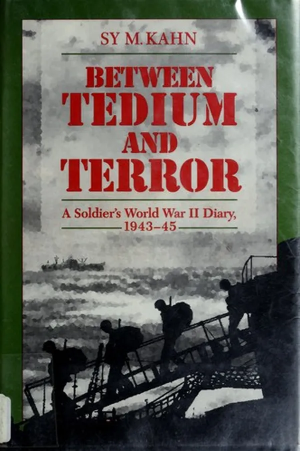 Cover of Between tedium and terror