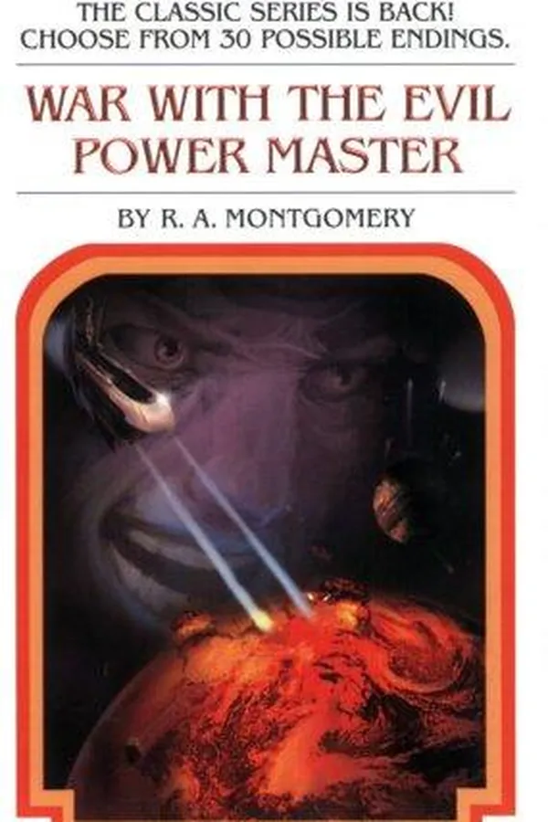Capa de Choose Your Own Adventure - War with the Evil Power Master