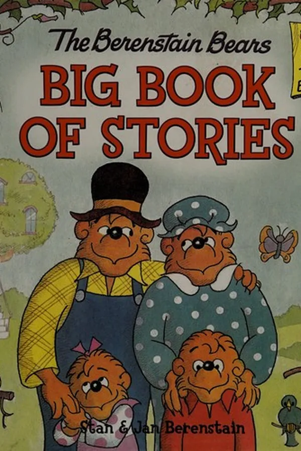 Capa de The Berenstain Bears big book of stories