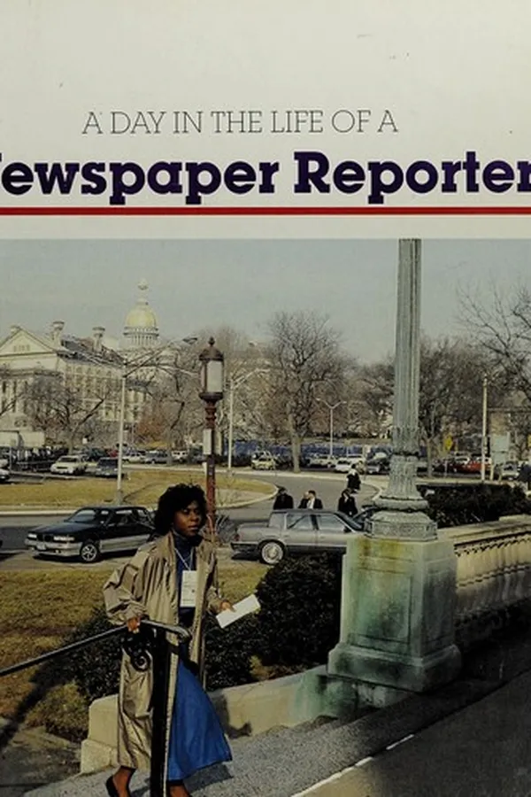 Capa de A day in the life of a newspaper reporter