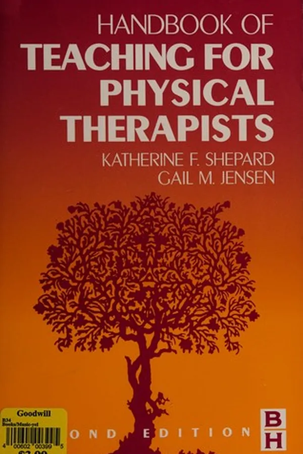 Capa de Handbook of teaching for physical therapists