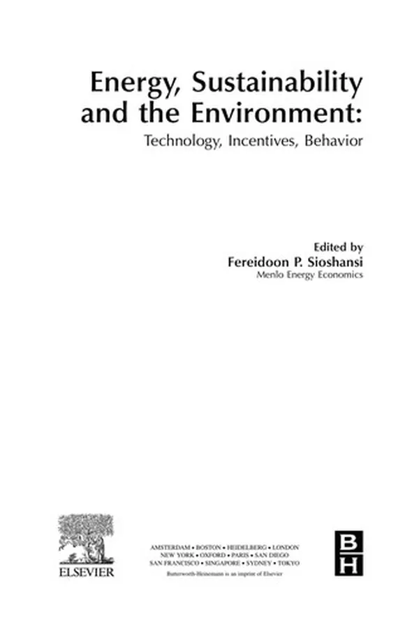 Capa de Energy, sustainability, and the environment