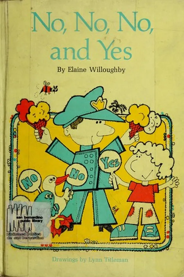 Capa de No, no, no, and yes