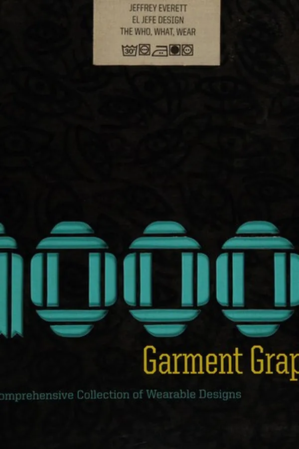 Cover of 1,000 garment graphics