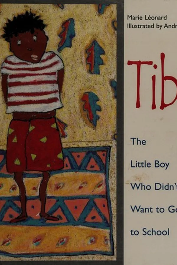 Capa de Tibili, the little boy who didn't want to go to school