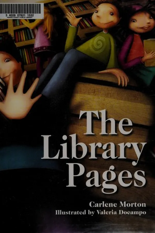 Capa de The library pages