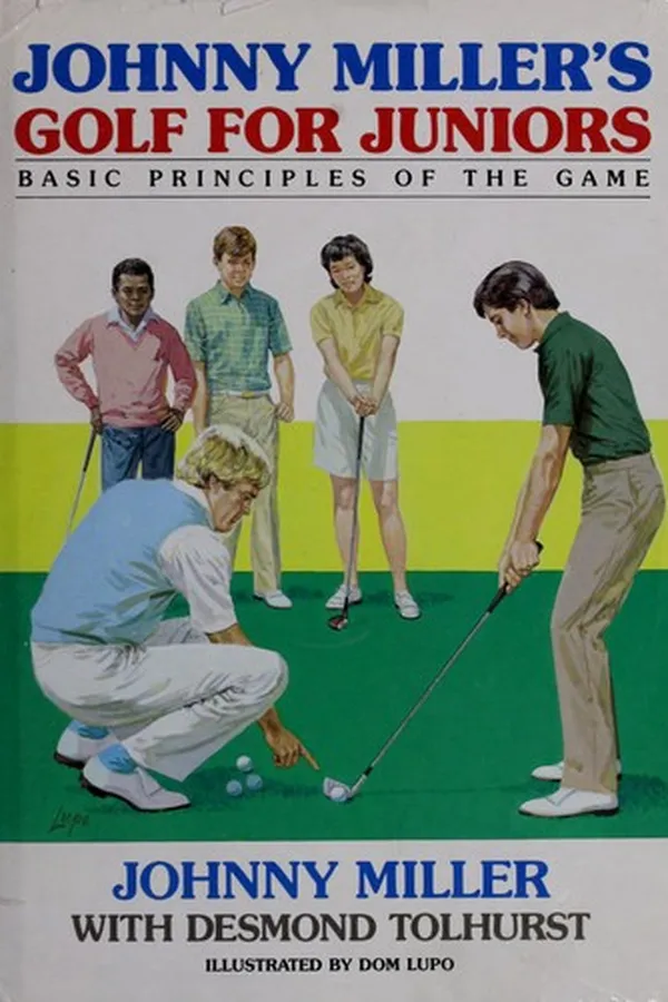 Capa de Johnny Miller's golf for juniors