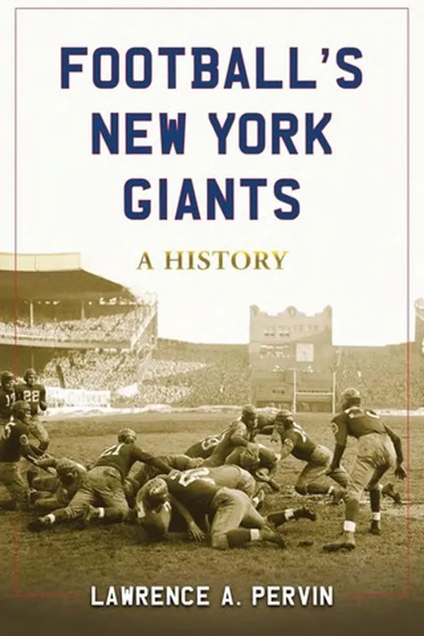 Capa de Football's New York Giants