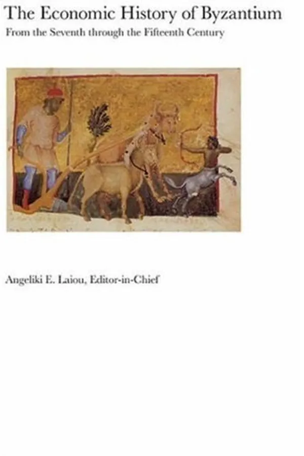 Capa de The economic history of Byzantium