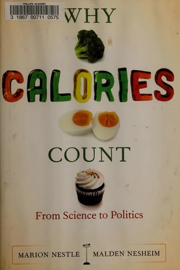 Capa de Why calories count