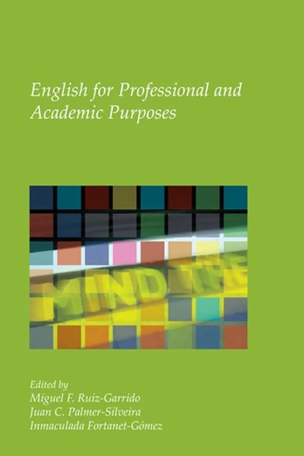 Capa de English for professional and academic purposes
