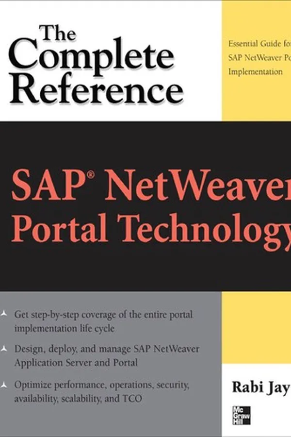 Capa de SAP NetWeaver portal technology