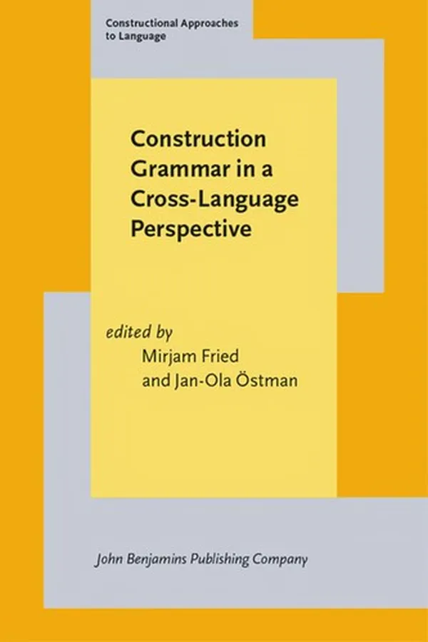 Cover of Construction Grammar in a Cross-Language Perspective