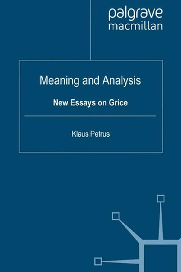 Capa de Meaning and analysis