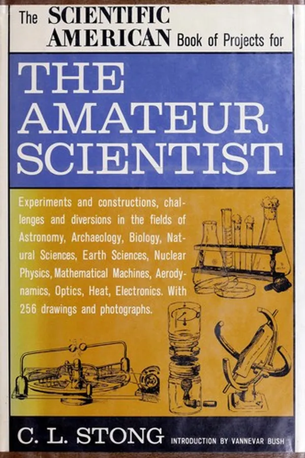 Capa de The Scientific American book of projects for the amateur scientist