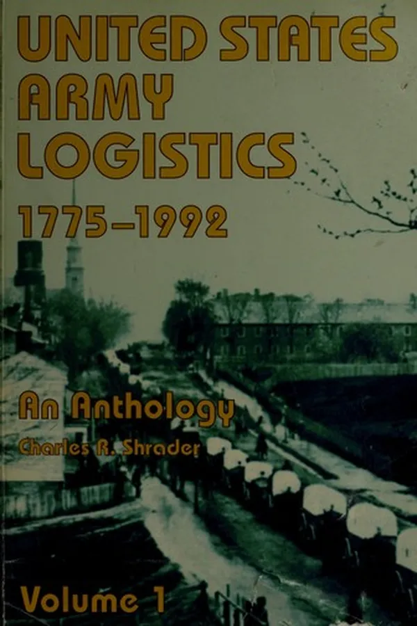 Capa de United States Army logistics, 1775-1992