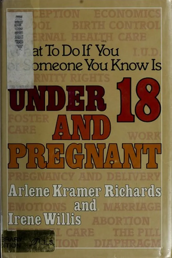 Capa de What to do if you or someone you know is under 18 and pregnant