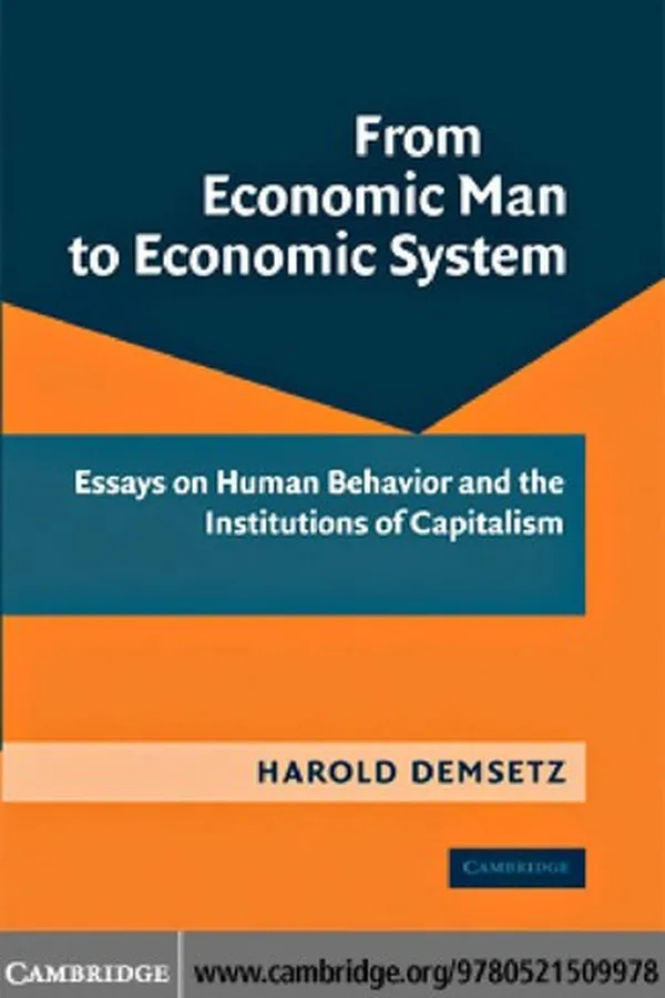 Capa de From economic man to economic system