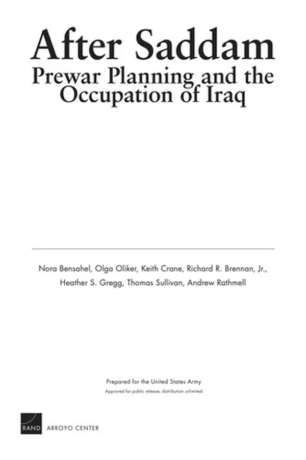 Cover of After Saddam