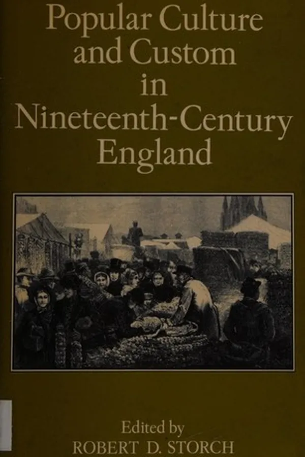 Capa de Popular culture and custom in nineteenth-century England