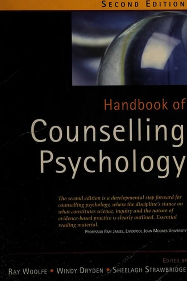 Capa de Handbook of counselling psychology