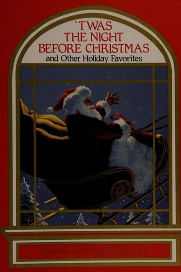 Capa de 'Twas the night before Christmas and other holiday favorites