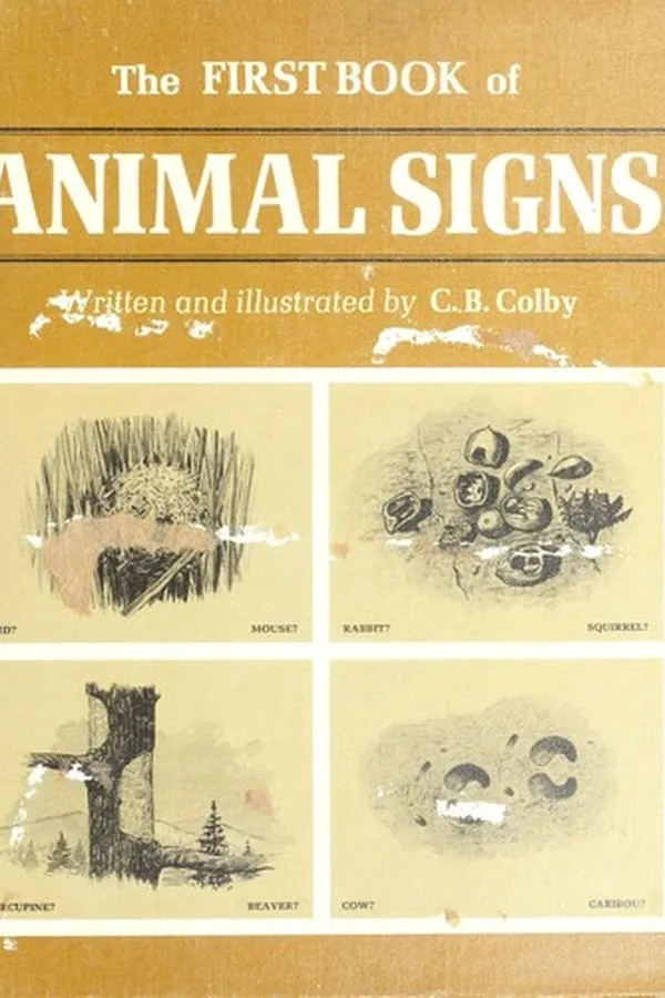 Capa de The first book of animal signs