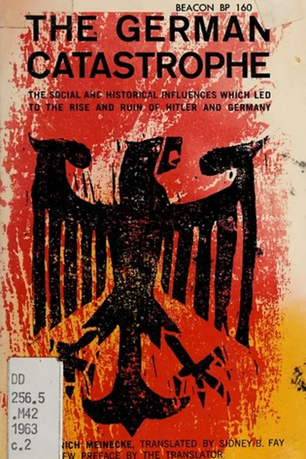 Capa de The German catastrophe