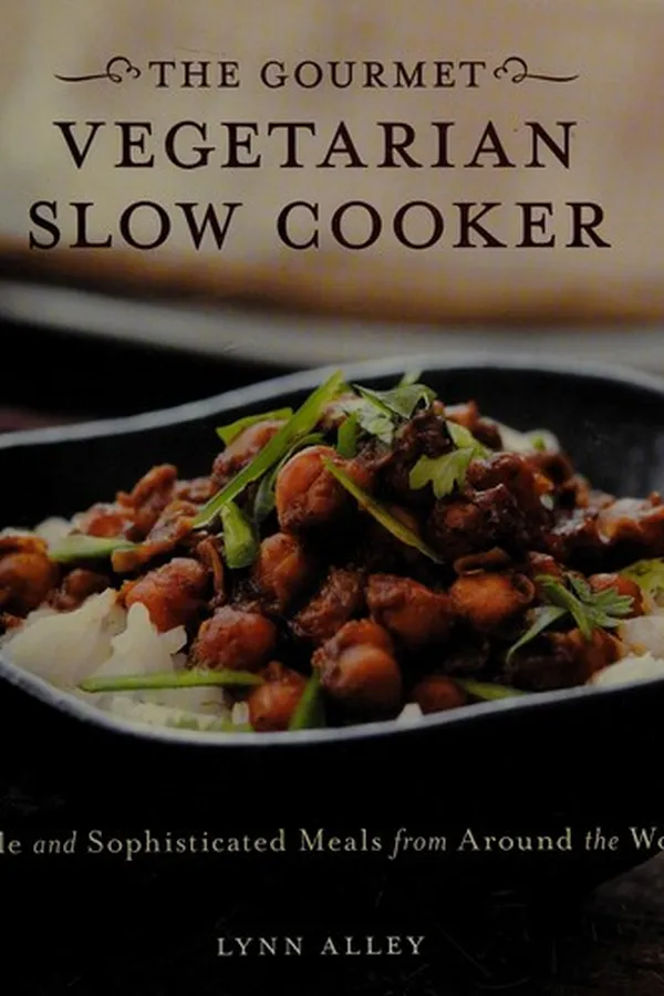 Capa de The gourmet vegetarian slow cooker