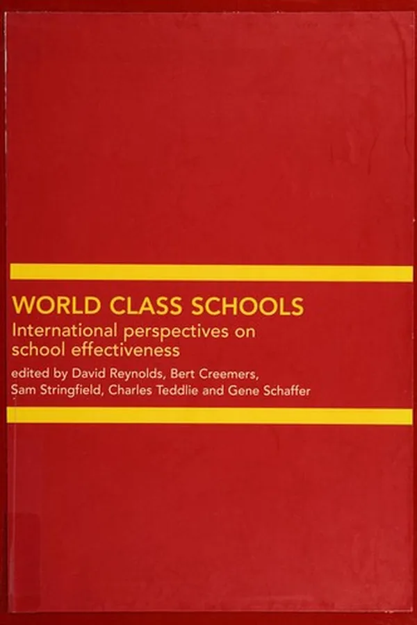 Capa de World class schools