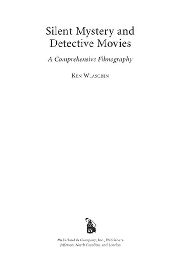 Capa de Silent mystery and detective movies