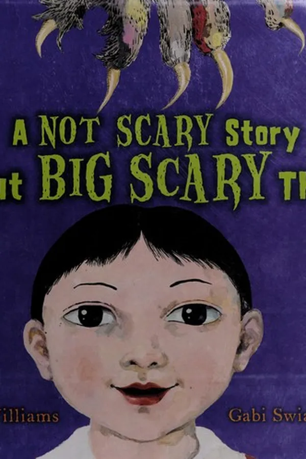 Capa de A not scary story about big scary things