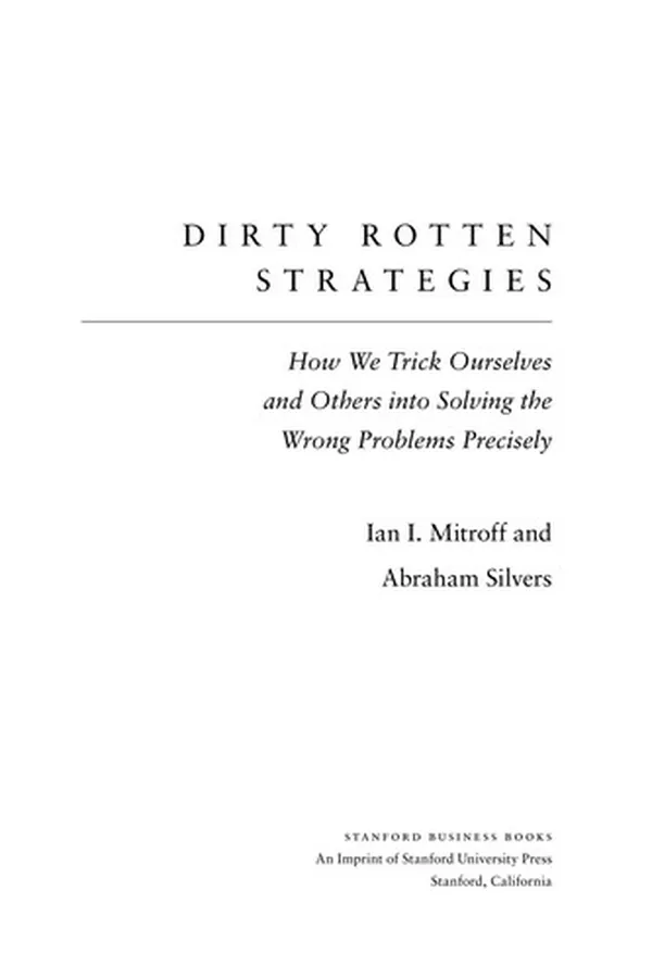 Capa de Dirty Rotten Strategies