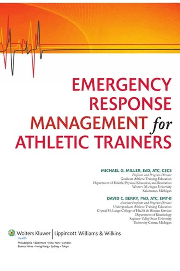 Capa de Emergency response management for athletic trainers