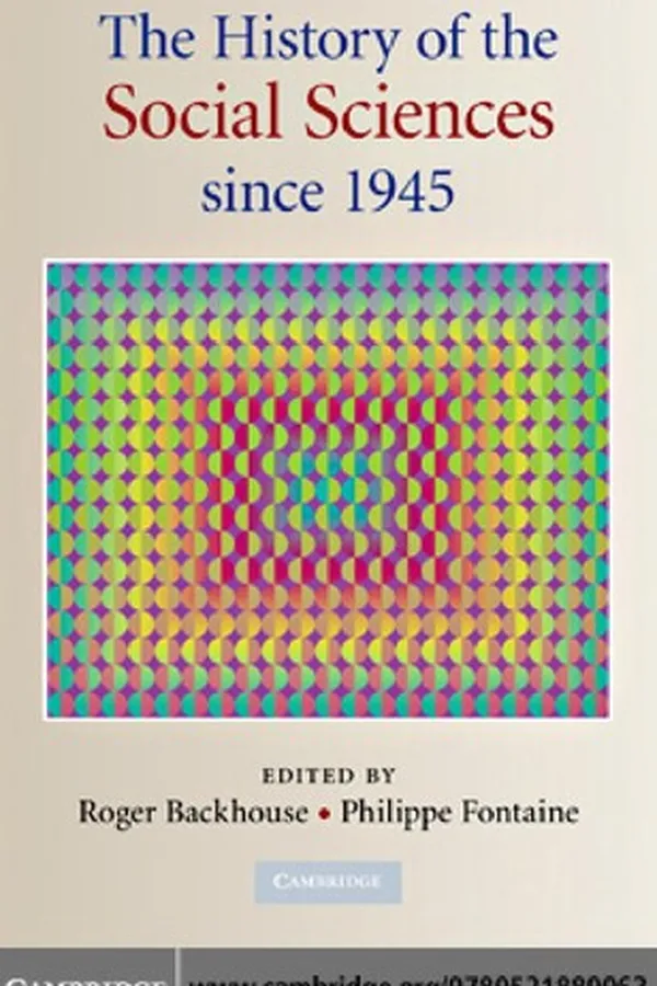 Capa de The history of the social sciences since 1945
