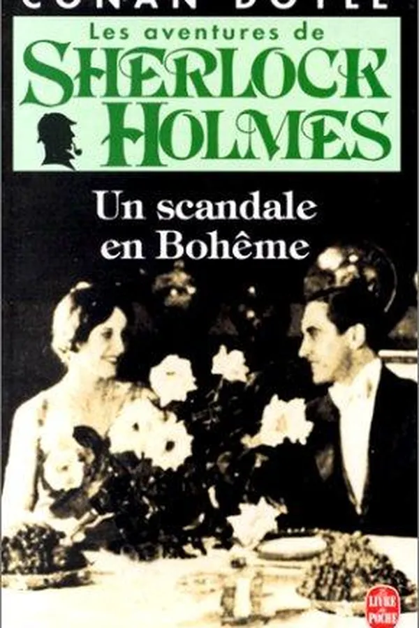 Capa de Un Scandale en Bohême (Adventure of the Blue Carbuncle / Boscombe Valley Mystery / Case of Identity / Five Orange Pips / Man with the Twisted Lip / Red-Headed League / Scandal in Bohemia)