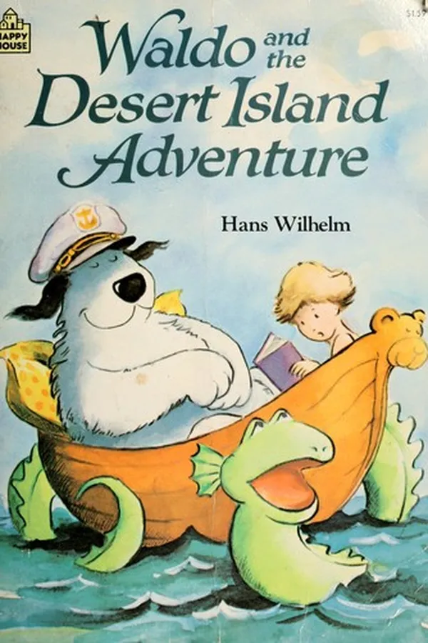 Capa de Waldo and the desert island adventure