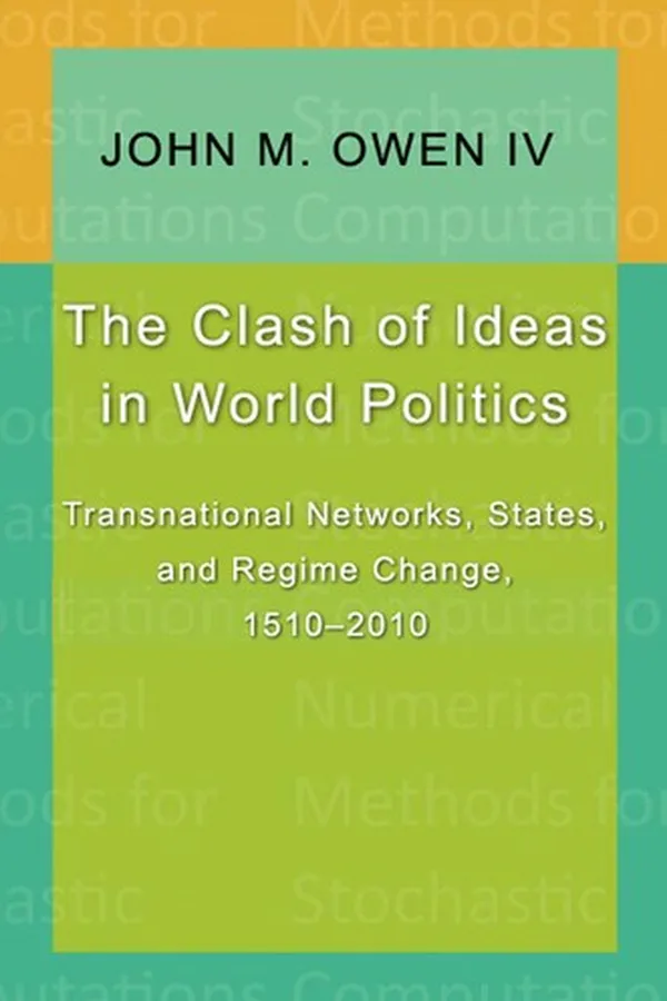 Capa de The clash of ideas in world politics