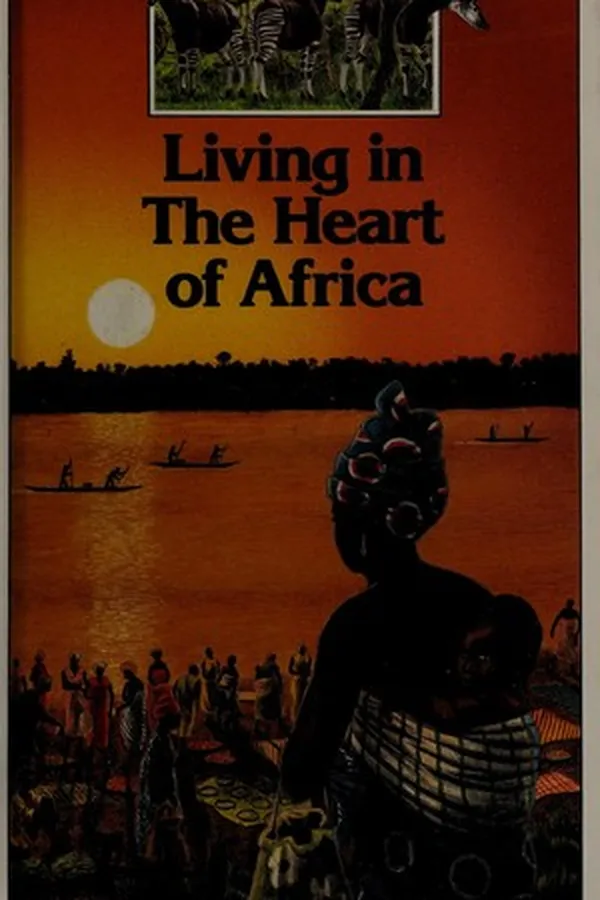 Capa de Living in the heart of Africa