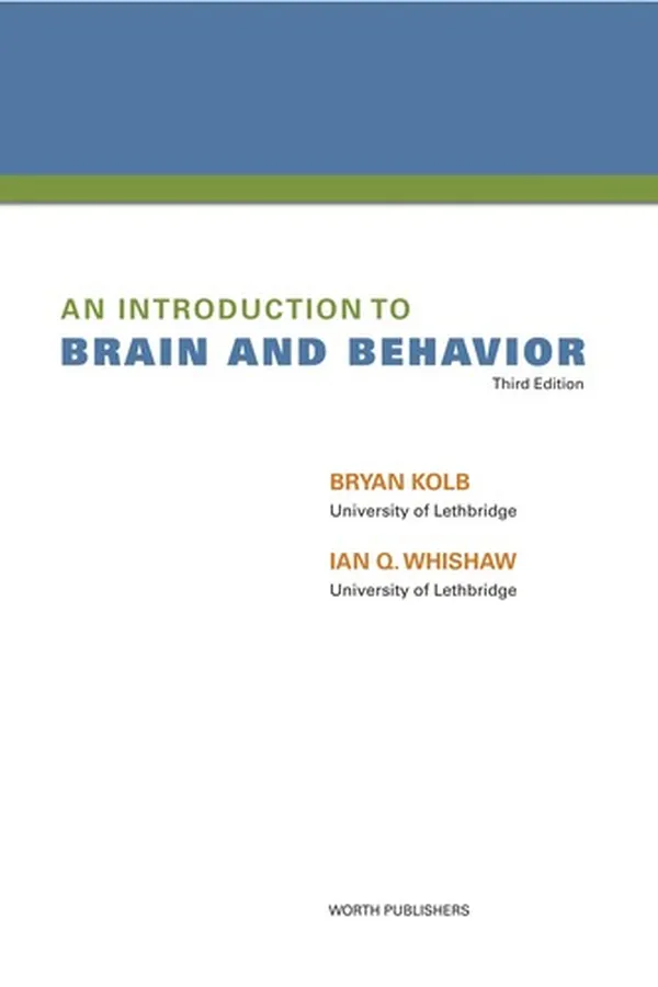 Capa de An introduction to brain and behavior