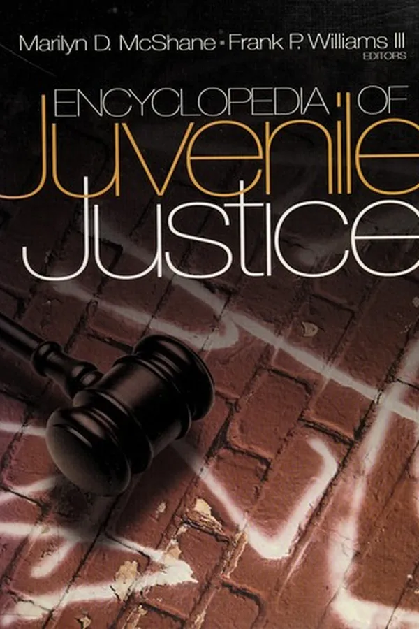 Capa de Encyclopedia of juvenile justice